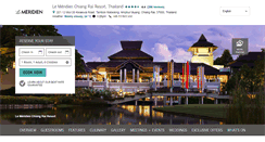 Desktop Screenshot of lemeridienchiangrai.com